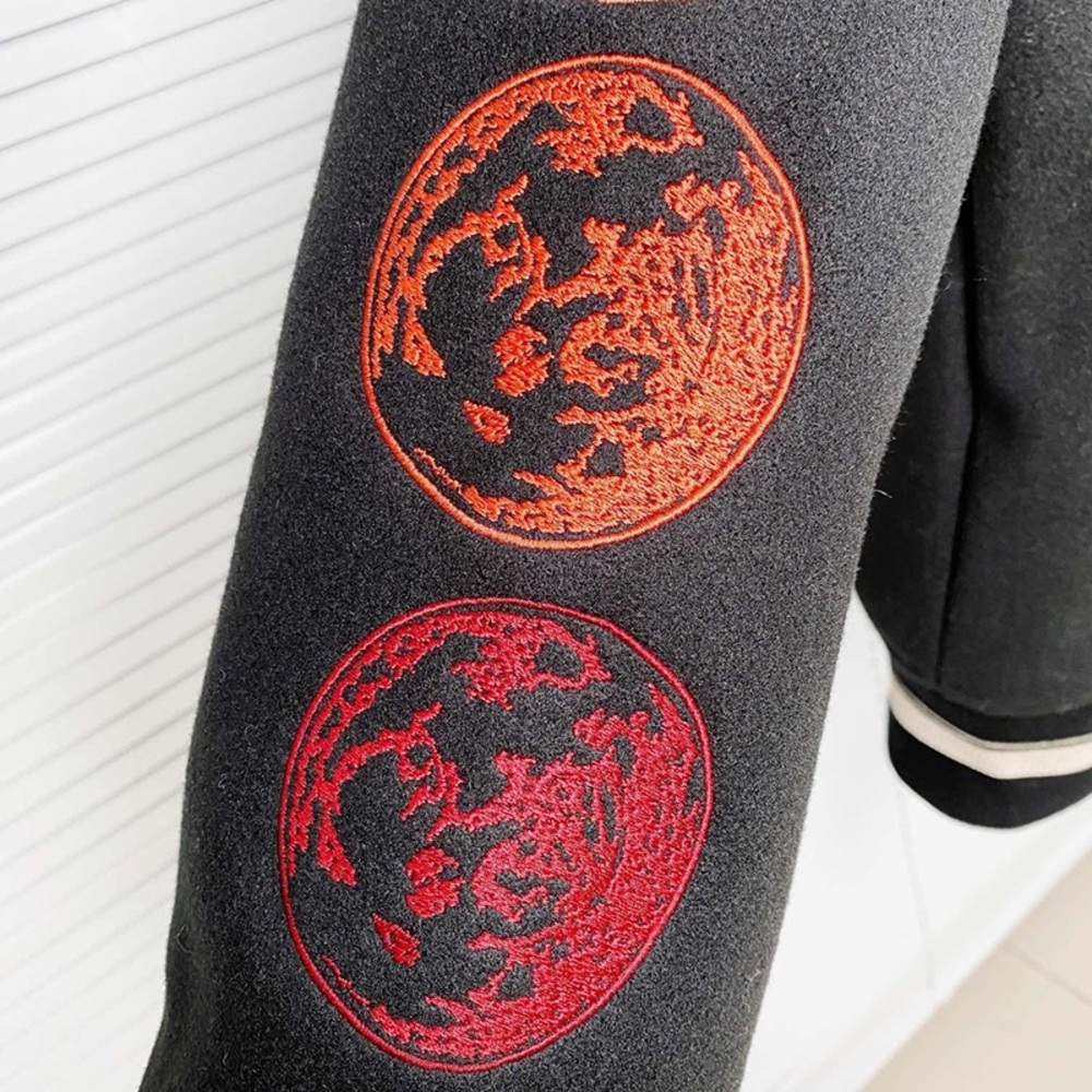 Off-White Black Baseball Jacket - image 6